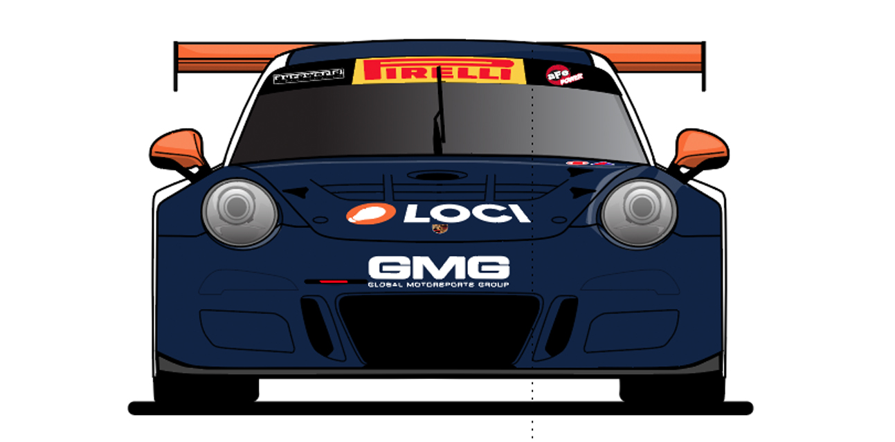 Loci.io GMG Racing Porsche GT3 Cup