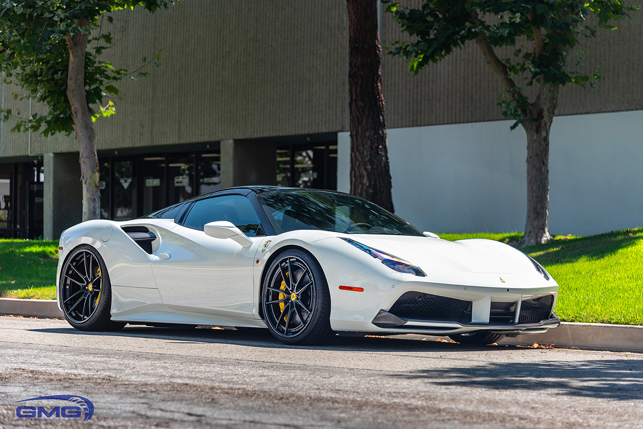 Ferrari 488 Bianco Avus - GMG Racing