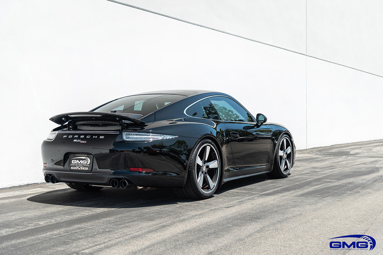 Black Porsche 991 1 50th Anniversary Gmg Racing