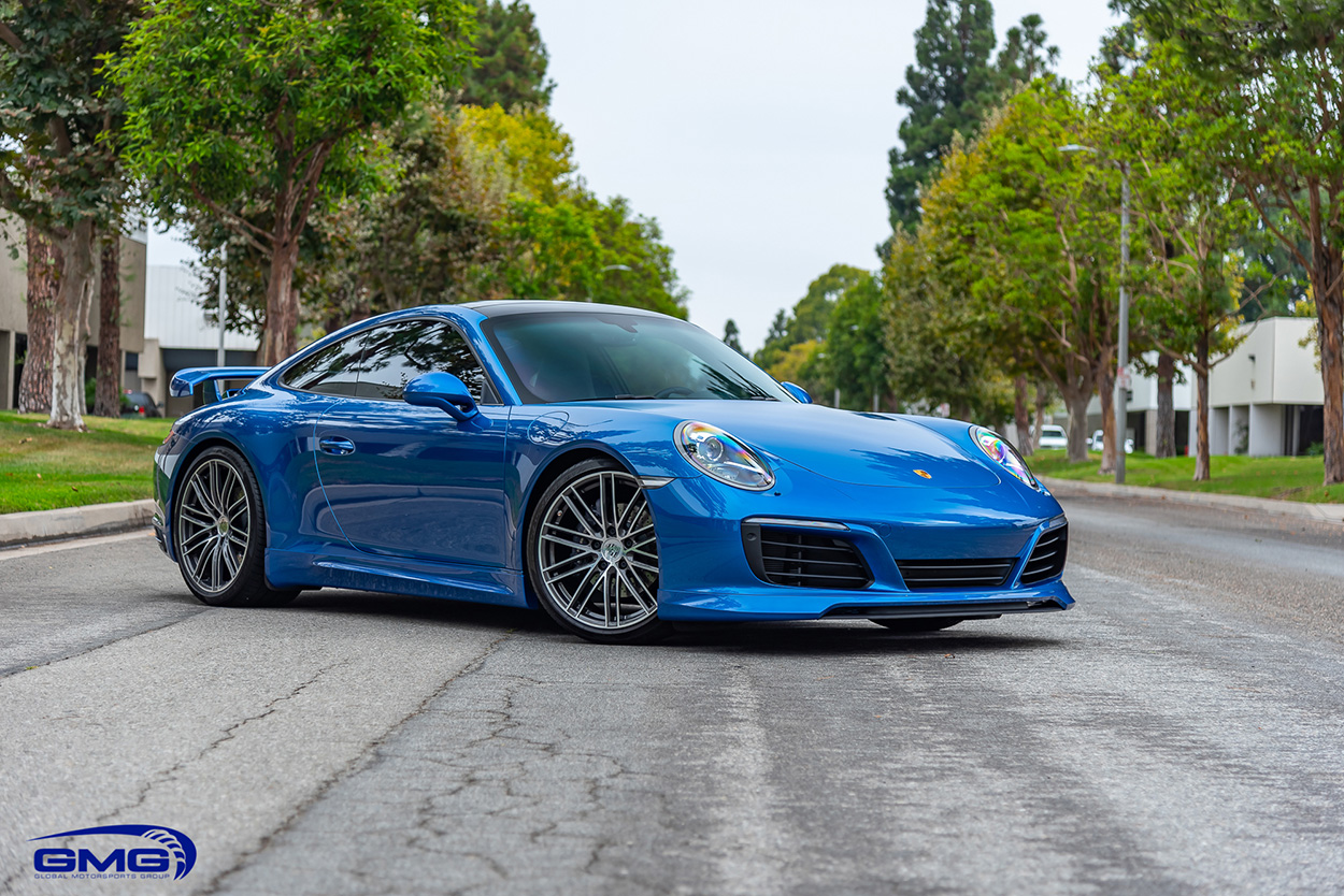 Краска Porsche Saphir Blue Metallic