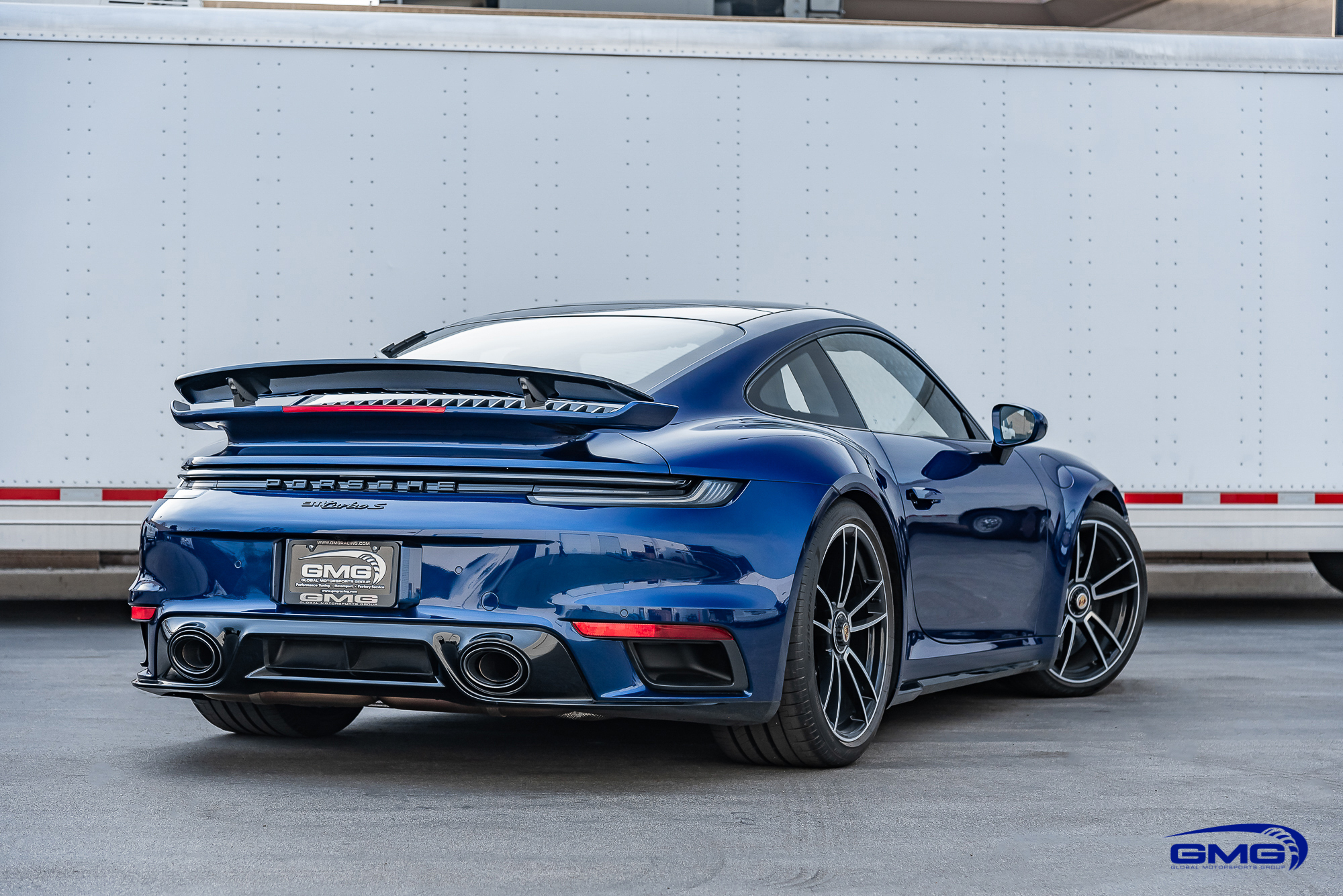 Gentian Blue Porsche Turbo S Gmg Racing