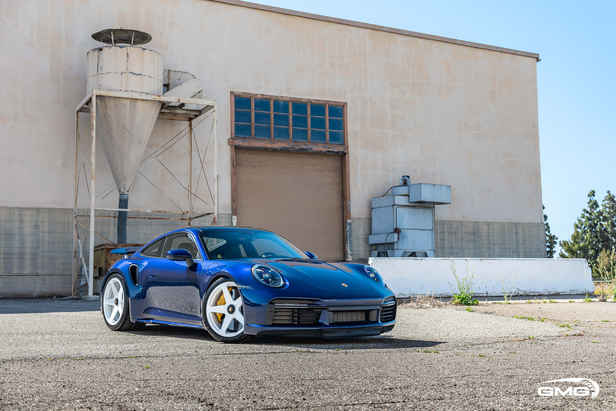 Gentian Blue Porsche 992 Turbo S