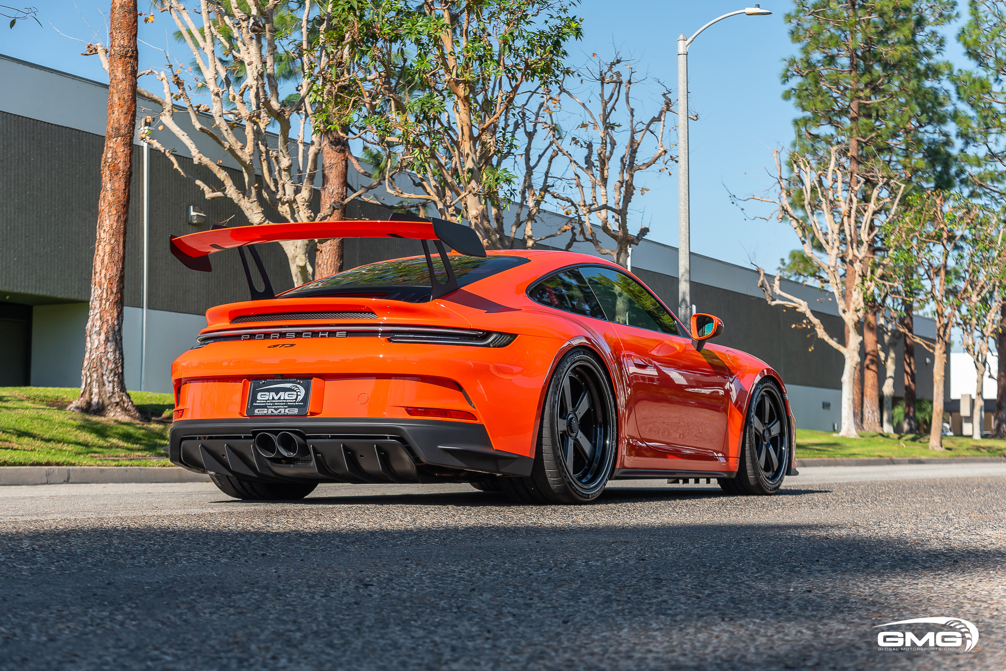 Lava Orange Porsche 992 GT3