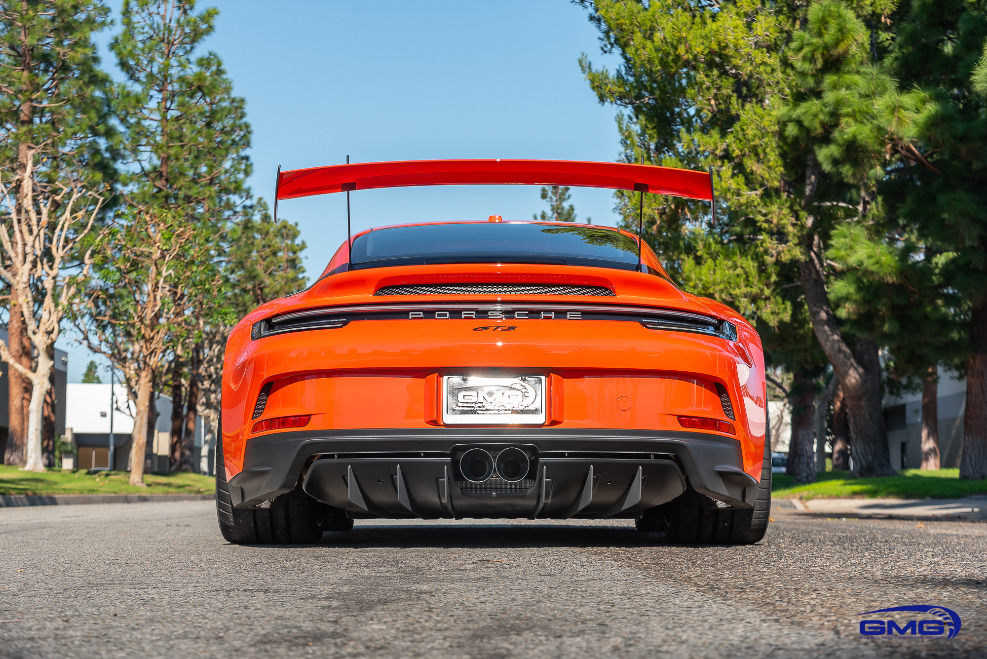 Lava Orange Porsche 992 GT3
